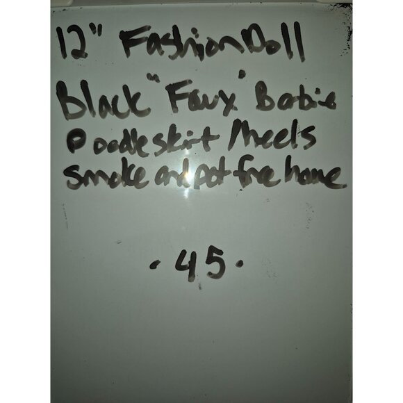 Barbie -like Doll 1950s-Inspired Outfit With Pink Poodle Skirt White Top Red Sho - Picture 8 of 8